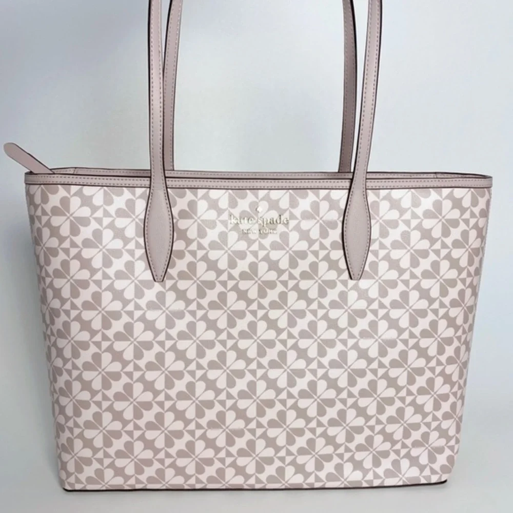 Kate Spade Hollie Spade Clover Geo Large Tote Bag